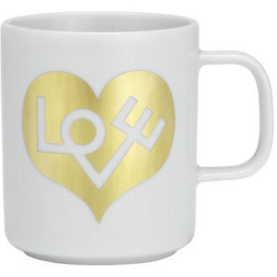 Vitra - Mug Coffee Mugs - Or - Porcelaine - Designer Alexander Girard - Publicité Vitra - Mug Coffee Mugs - Or - Porcelaine - Designer Alexander Girard - Publicité