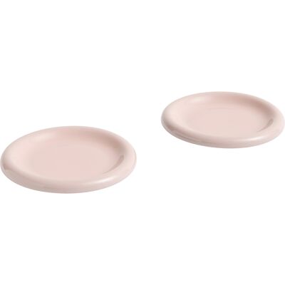 Hay - Assiette à dessert Barro - Rose - Grès émaillé - Designer Pereira Office - Publicité Hay - Assiette à dessert Barro - Rose - Grès émaillé - Designer Pereira Office - Publicité