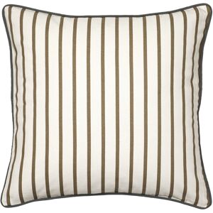 BROSTE COPENHAGEN - Housse de coussin Franca - Marron - Coton - Publicité BROSTE COPENHAGEN - Housse de coussin Franca - Marron - Coton - Publicité