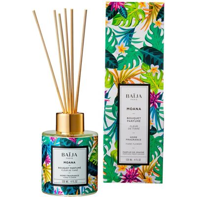 Bouquet parfumé à la fleur de tiaré Moana - Bouquet - Baïja - Publicité Bouquet parfumé à la fleur de tiaré Moana - Bouquet - Baïja - Publicité