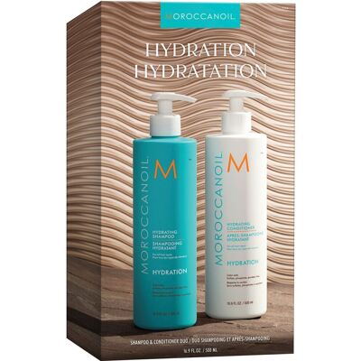 Moroccanoil Hydration Kit - Ensemble de soins capillaires à l'huile d'argan - Publicité Moroccanoil Hydration Kit - Ensemble de soins capillaires à l'huile d'argan - Publicité