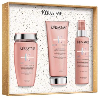 Coffret routine pour cheveux colorés Chroma Absolu - Kérastase - Publicité Coffret routine pour cheveux colorés Chroma Absolu - Kérastase - Publicité