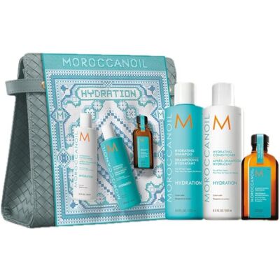 Trousse hydratation 1 soin original offert - Moroccanoil - Publicité Trousse hydratation 1 soin original offert - Moroccanoil - Publicité