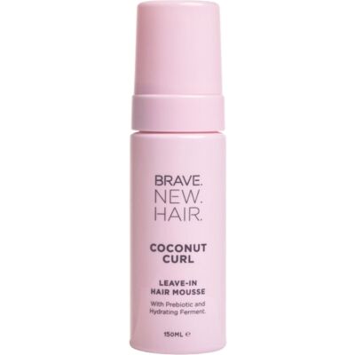 Mousse sans rinçage coconut curl - Brave New Hair - Publicité Mousse sans rinçage coconut curl - Brave New Hair - Publicité