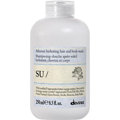 Gel lavant cheveux et corps SU - 250 ml - Davines - Publicité Gel lavant cheveux et corps SU - 250 ml - Davines - Publicité
