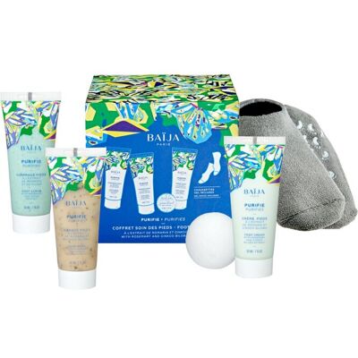 Kit Pieds Purifiant Baïja - Citronnelle, Romarin & Ginkgo - Publicité Kit Pieds Purifiant Baïja - Citronnelle, Romarin & Ginkgo - Publicité