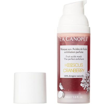 Masque aux Acides de fruits exfoliation parfaite - La Canopée - Publicité Masque aux Acides de fruits exfoliation parfaite - La Canopée - Publicité