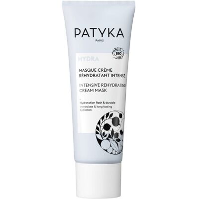 Masque Crème Hydra Intense Patyka - 50ml - Publicité Masque Crème Hydra Intense Patyka - 50ml - Publicité