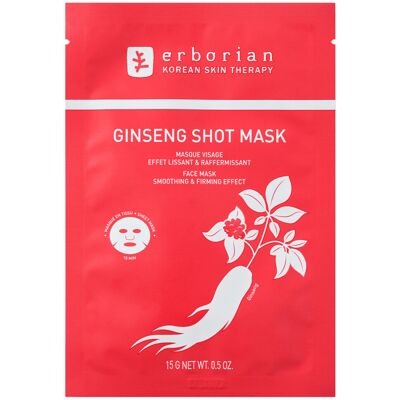 Erborian Masque Ginseng - Sheet Mask - Publicité Erborian Masque Ginseng - Sheet Mask - Publicité