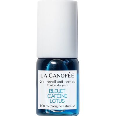 Contour des yeux gel réveil anti-cernes - La Canopée - Publicité Contour des yeux gel réveil anti-cernes - La Canopée - Publicité