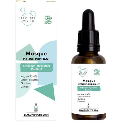 Clémence Vivien Masque Purifiant Exfoliant - Masque Visage - Publicité Clémence Vivien Masque Purifiant Exfoliant - Masque Visage - Publicité