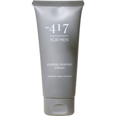 Crème à Raser Minérale pour Hommes - Hydratante, Peau Sensible - Publicité Crème à Raser Minérale pour Hommes - Hydratante, Peau Sensible - Publicité