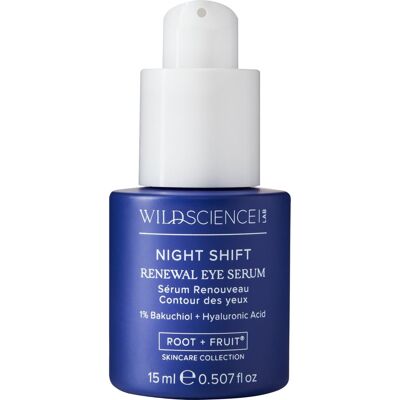 Sérum renouveau pour les yeux Night shift - Wild Science Lab - Publicité Sérum renouveau pour les yeux Night shift - Wild Science Lab - Publicité