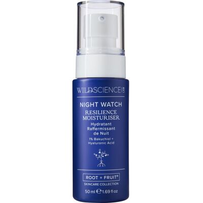 Soin hydratant raffermissant de nuit Night watch - Wild Science Lab - Publicité Soin hydratant raffermissant de nuit Night watch - Wild Science Lab - Publicité