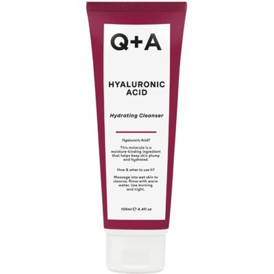 Gel nettoyant à l’acide hyaluronique - Q+A - Publicité Gel nettoyant à l’acide hyaluronique - Q+A - Publicité