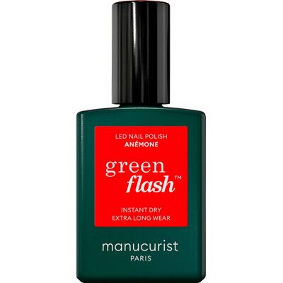 Manucurist Green Flash Anémone - Vernis à ongles - Publicité Manucurist Green Flash Anémone - Vernis à ongles - Publicité