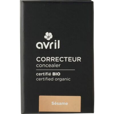 Anti-Cernes Avril - Haute Couvrance Sésame Bio - Fabriqué en Italie - Publicité Anti-Cernes Avril - Haute Couvrance Sésame Bio - Fabriqué en Italie - Publicité