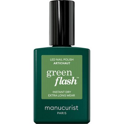 Vernis à ongles Green Flash Artichaut de manucurist Paris - Publicité Vernis à ongles Green Flash Artichaut de manucurist Paris - Publicité