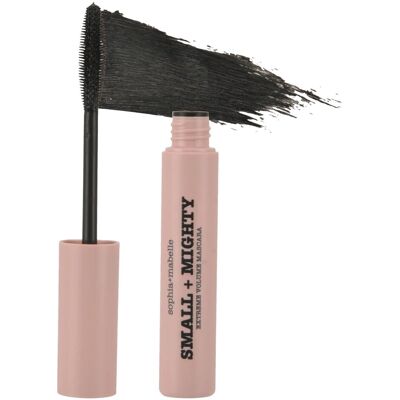 Mascara volumateur noir Small + Mighty - sophia+mabelle - Publicité Mascara volumateur noir Small + Mighty - sophia+mabelle - Publicité