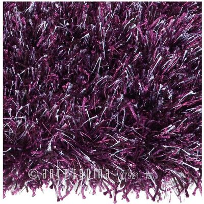 Tapis shaggy violet long d'ARTE ESPINA - Tapis - Publicité Tapis shaggy violet long d'ARTE ESPINA - Tapis - Publicité