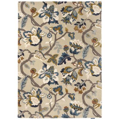 Sanderson Tapis salon et chambre fait à la main en laine motif floral AMANPIRI - Publicité Sanderson Tapis salon et chambre fait à la main en laine motif floral AMANPIRI - Publicité