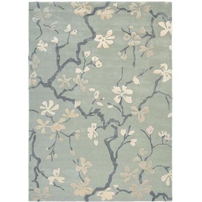 Sanderson Tapis salon et chambre fait à la main en laine motif floral ANTHEA - Publicité Sanderson Tapis salon et chambre fait à la main en laine motif floral ANTHEA - Publicité