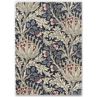Morris & co Tapis salon et chambre fait à la main en laine motif floral ARTICHOKE - Publicité Morris & co Tapis salon et chambre fait à la main en laine motif floral ARTICHOKE - Publicité