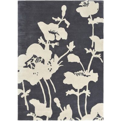 Florence Broadhurst Tapis salon et chambre fait à la main en laine motif floral BIFLORAL - Publicité Florence Broadhurst Tapis salon et chambre fait à la main en laine motif floral BIFLORAL - Publicité