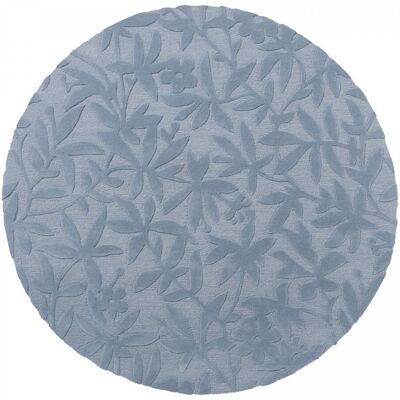 Laura Ashley Tapis rond fait main en laine motif floral CLEAVERS - Publicité Laura Ashley Tapis rond fait main en laine motif floral CLEAVERS - Publicité