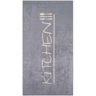 Unamourdetapis Tapis de cuisine lavable 30° LYN11 IMP - Publicité Unamourdetapis Tapis de cuisine lavable 30° LYN11 IMP - Publicité