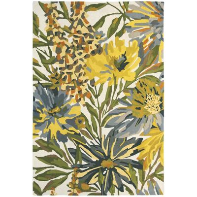 Harlequin Tapis salon et chambre fait à la main en laine motif floral FLOREALE - Publicité Harlequin Tapis salon et chambre fait à la main en laine motif floral FLOREALE - Publicité
