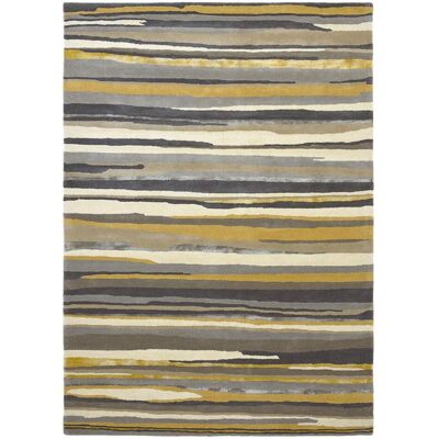 Sanderson Tapis salon et chambre ELSDON, fait à la main motif géométrique - Publicité Sanderson Tapis salon et chambre ELSDON, fait à la main motif géométrique - Publicité
