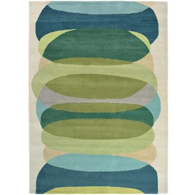 Tapis en laine fait main Harlequin - Motif géométrique - 170x240 cm - Publicité Tapis en laine fait main Harlequin - Motif géométrique - 170x240 cm - Publicité