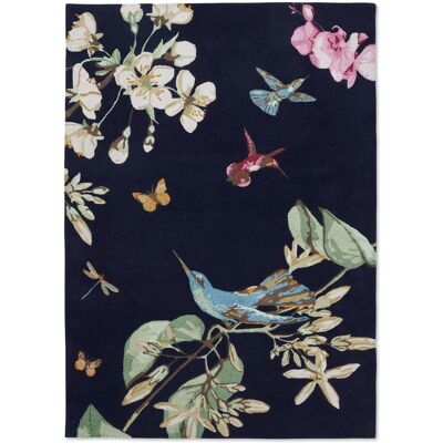 Wedgwood Tapis salon et chambre fait à la main en laine motif floral HUMIBIRD - Publicité Wedgwood Tapis salon et chambre fait à la main en laine motif floral HUMIBIRD - Publicité