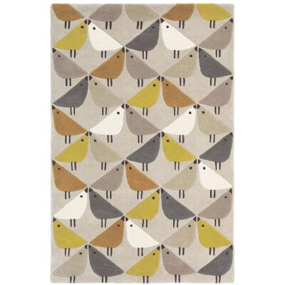 Scion Tapis salon et chambre fait à la main en laine motif animaux LINTU - Publicité Scion Tapis salon et chambre fait à la main en laine motif animaux LINTU - Publicité