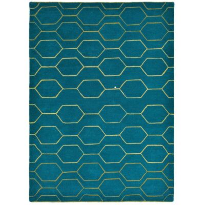 Wedgwood Tapis salon et chambre fait à la main en laine motif scandinave ARRIS - Publicité Wedgwood Tapis salon et chambre fait à la main en laine motif scandinave ARRIS - Publicité