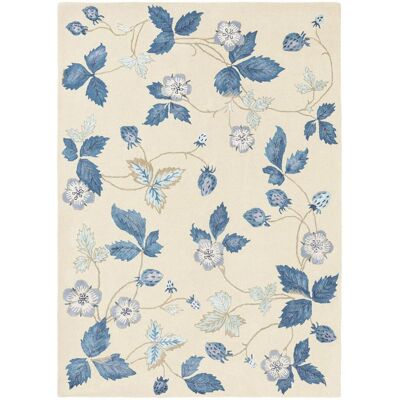 Wedgwood Tapis salon et chambre fait à la main en laine motif floral WILDBERRY - Publicité Wedgwood Tapis salon et chambre fait à la main en laine motif floral WILDBERRY - Publicité