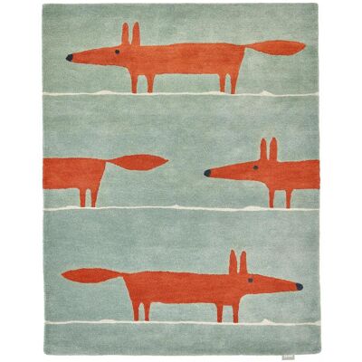 Tapis en laine fait main Scion MR FOX - Rectangulaire - Publicité Tapis en laine fait main Scion MR FOX - Rectangulaire - Publicité