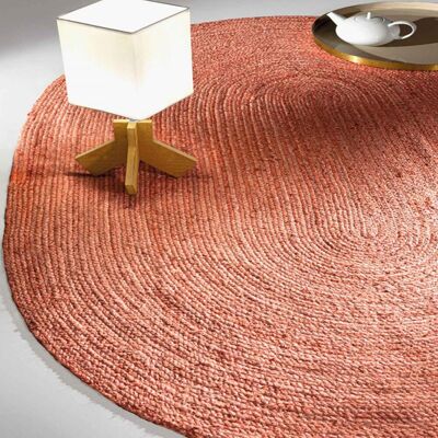 Guy Laroche Tapis en jute tissé motif uni NATIVE - Publicité Guy Laroche Tapis en jute tissé motif uni NATIVE - Publicité