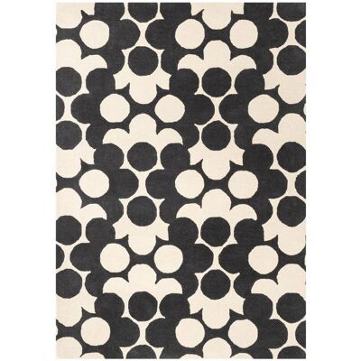 Orla Kiely Tapis salon et chambre fait à la main en laine motif seventies - Publicité Orla Kiely Tapis salon et chambre fait à la main en laine motif seventies - Publicité