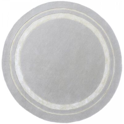 Laura Ashley Tapis rond fait main en laine motif simple REDOOK - Publicité Laura Ashley Tapis rond fait main en laine motif simple REDOOK - Publicité