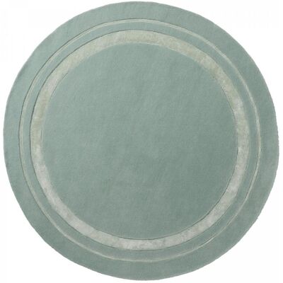 Laura Ashley Tapis rond fait main en laine motif simple REDOOK - Publicité Laura Ashley Tapis rond fait main en laine motif simple REDOOK - Publicité