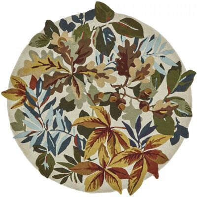 Sanderson - Robins Wood - Beige - 200x200 - Rug - Publicité Sanderson - Robins Wood - Beige - 200x200 - Rug - Publicité
