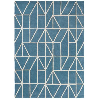 Scion Tapis salon et chambre fait à la main en laine motif abstrait VISO - Publicité Scion Tapis salon et chambre fait à la main en laine motif abstrait VISO - Publicité