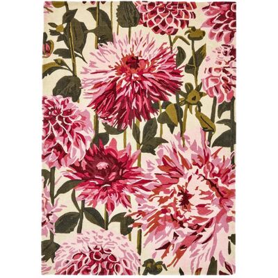 Harlequin Tapis salon et chambre fait à la main en laine motif floral DAHLIA - Publicité Harlequin Tapis salon et chambre fait à la main en laine motif floral DAHLIA - Publicité