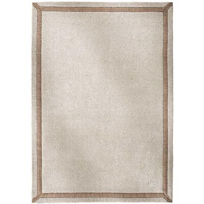 Guy Laroche Tapis salon et chambre fait main en viscose ABRA SAND - Publicité Guy Laroche Tapis salon et chambre fait main en viscose ABRA SAND - Publicité
