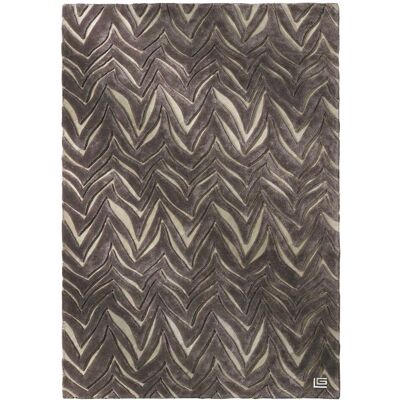 Guy Laroche Tapis salon et chambre fait main en viscose BALBOA - Publicité Guy Laroche Tapis salon et chambre fait main en viscose BALBOA - Publicité