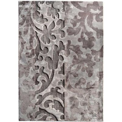 Guy Laroche Tapis salon et chambre fait main en viscose TRACE - Publicité Guy Laroche Tapis salon et chambre fait main en viscose TRACE - Publicité