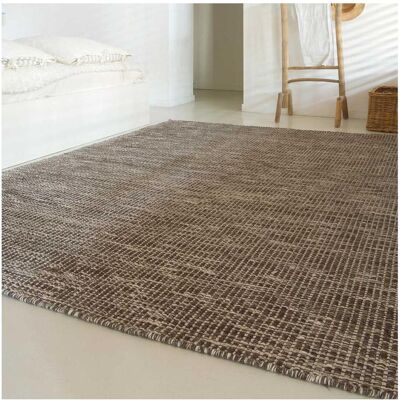 Tapis kilim fait main en laine motif uni LOOK 408 - Publicité Tapis kilim fait main en laine motif uni LOOK 408 - Publicité