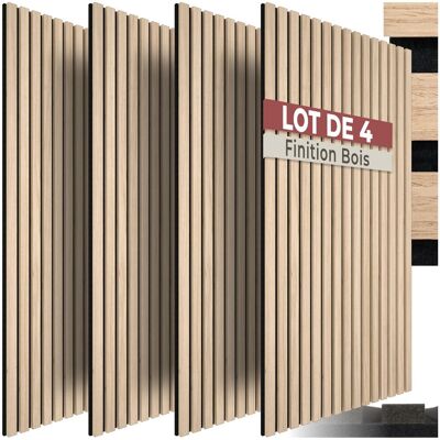 TecTake GmbH Panneaux acoustiques Sonic Wall III aspect bois - Chêne clair - Publicité TecTake GmbH Panneaux acoustiques Sonic Wall III aspect bois - Chêne clair - Publicité